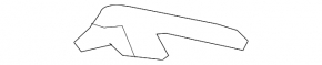 Windscreen wiper seal left Lexus GS300 GS350 GS430 GS450h 06-11