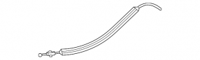 Hood release cable VW Passat b8 16-19 USA long part