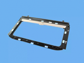 Sunroof mechanism frame Chrysler Pacifica 17- with gray curtain