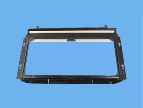 Sunroof mechanism frame Chrysler Pacifica 17- with gray curtain