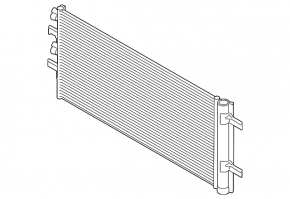 Air conditioning radiator condenser Mini Cooper F56 3d 14- SIGNEDA