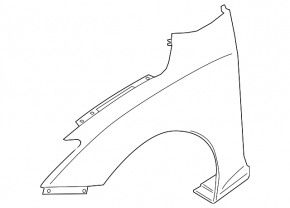 Front right fender Hyundai Veloster 19-22