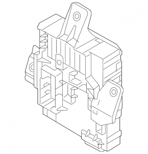 Fuse box under the dashboard Hyundai Sonata 18-19 for halogen headlights