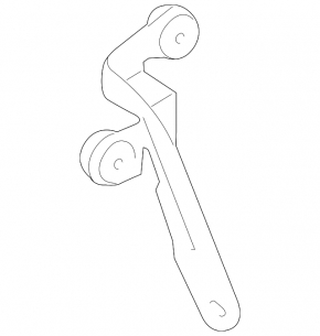 Bracket of the inlet pipe right Porsche Panamera 10-16 lower 4.8