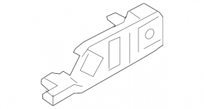 Front right door handle mechanism for a 19-26 Porsche Cayenne