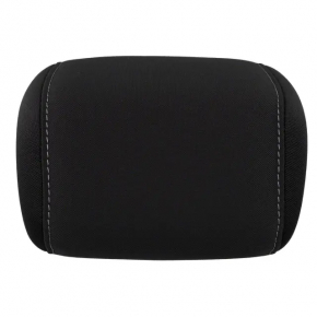 Rear center headrest for Ford Escape MK3 2017-2019, black fabric, gray stitching