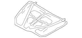 Mazda6 09-13 Hood Insulation