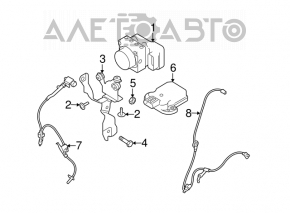 ABS Mazda6 09-10 USA