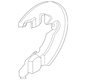 Brake Disc Cover Front Left Ford Transit Connect MK2 13-23