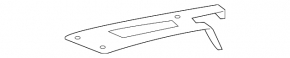 Rear bumper bracket left Jaguar F-Pace X761 17-
