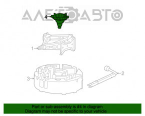 Chevrolet Impala 14-20 Spare Tire Mount