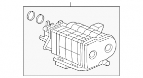 Carbon Canister Absorber Acura ILX 13-19
