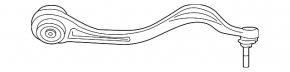 Lower control arm, front left, BMW Z4 18-25