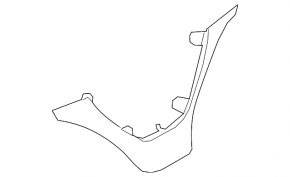 BMW X5 F15 14-18 chrome steering wheel trim, scratches
