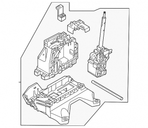 Gearbox shifter Kia Niro 23- HEV