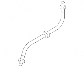 Brake hose rear right Audi A6 C7 12-18