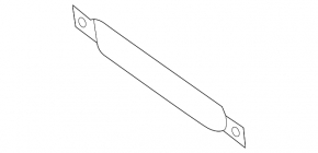 Left side member bracket strut for BMW X3 G01 18-24