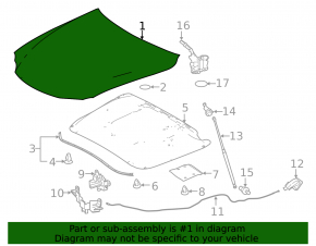 Lexus IS 14-20 aluminum hood
