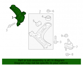 Front left axle VW Beetle 12-19