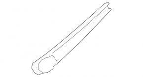 Rear wiper arm VW Golf 15-21