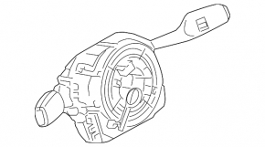 Steering column switches with steering wheel cable BMW 5 F10 11-16