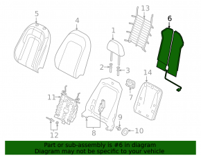 Heated passenger seat for Audi Q3 83A 19-25