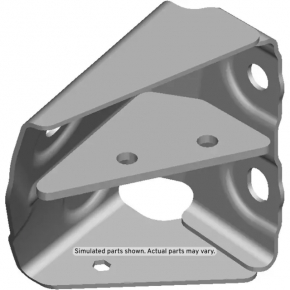 Rear Left Side Member Bracket Chevrolet Malibu 16-