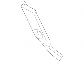 Hood hinge trim left Audi Q3 8U 15-18