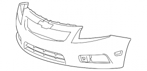 Front bumper bare Chevrolet Cruze 11-14 prerest
