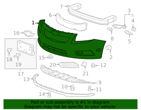 Front bumper bare Chevrolet Cruze 11-14 prerest