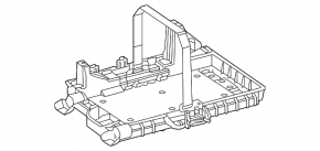 Mercedes A-class V177 19-22 battery tray