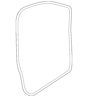 Front left door seal for Volkswagen ID.4 23-25
