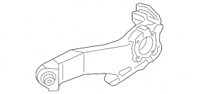Rear left axle Mini Cooper Countryman R60 10-16