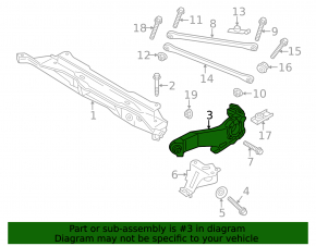 Rear left axle Mini Cooper Countryman R60 10-16