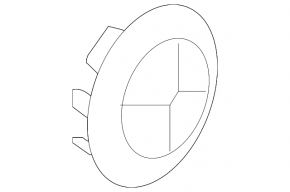 Center cap for BMW 3 F30 12-18 68mm disk