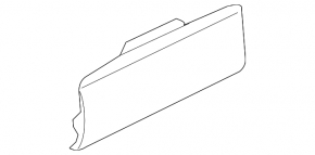 Front right threshold plug VW CC 11-17 R-Line