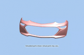 Front Bumper Naked Chevrolet Bolt 17-21