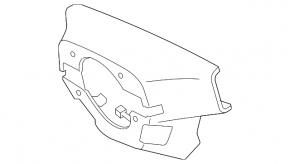 Lexus IS250 IS300 IS350 06-13 Steering Column Bezel Beige