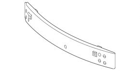 Lexus NX 22-25 front bumper reinforcement