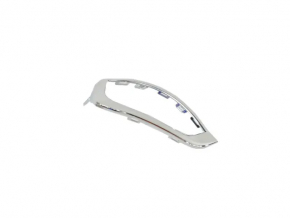 Front Bumper Grille Frame Right Chrysler Pacifica 17-20 Chrome
