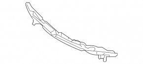 Infiniti QX30 17-19 AWD Front Bumper Absorber
