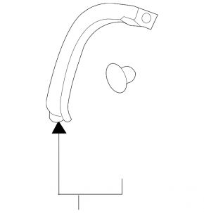 Rear left wing arch seal Subaru Forester 19- SK