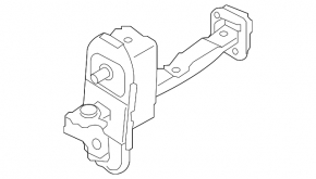 Rear left door limiter Hyundai Tucson 25-26