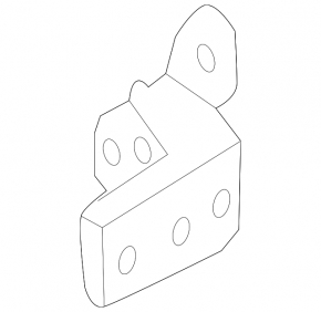 Door hinge lower front left Hyundai Santa FE Sport 13-18