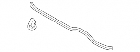 Front hood seal Hyundai Sonata 11-15