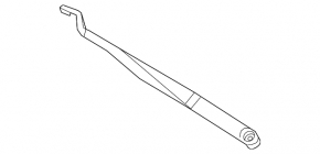 Right wiper arm for Kia Optima 11-15