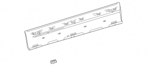 Lower front right door trim for Mercedes H247 GLA 20-26
