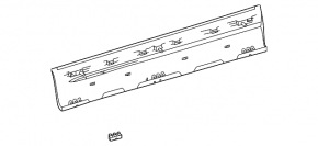 Lower front right door trim for Mercedes H247 GLA 20-26