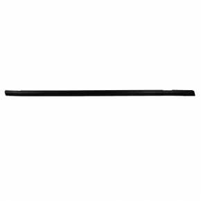 Molding door-glass central front right Ford Fiesta 11-19 matte