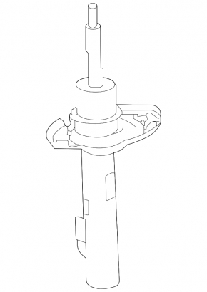 Shock absorber front right Mazda CX-30 20- 2.5 OEM